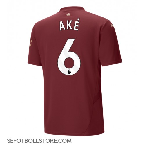 Manchester City Nathan Ake #6 Replika Tredje Tröja 2024-25 Kortärmad